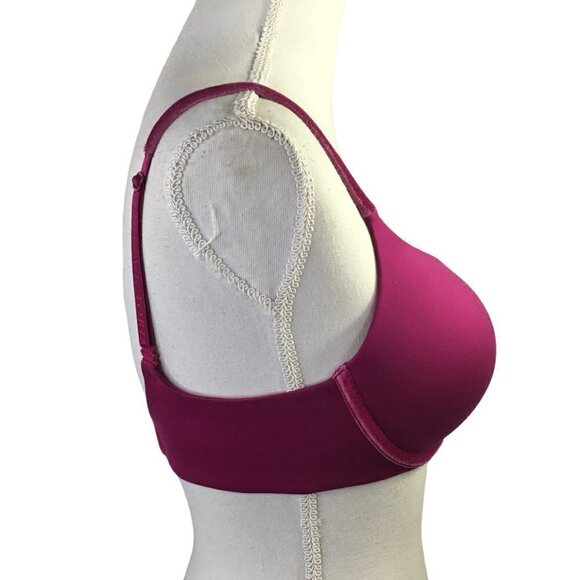 Victoria's Secret Body by Victoria Perfect Shape Size 34D Underwire Velvet - Picture 4 of 8